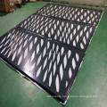 laser cut aluminum panel designs as wall panels exterior for building fasade